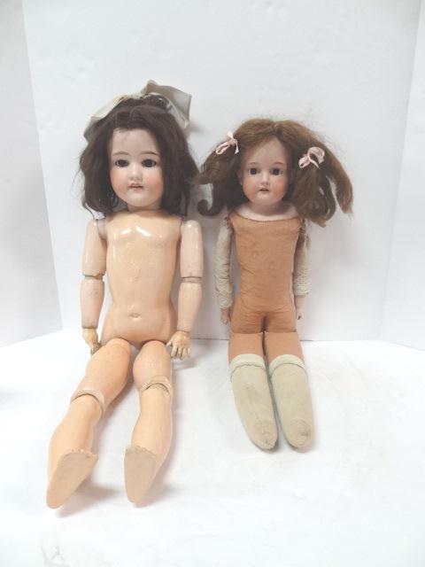 Two A & M Bisque Dolls (1 of 5)