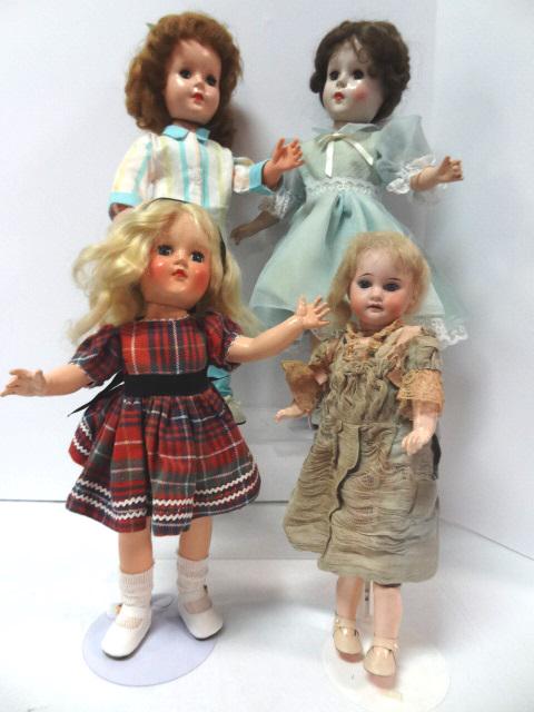 Hard Plastic, Bisque Dolls (1 of 6)
