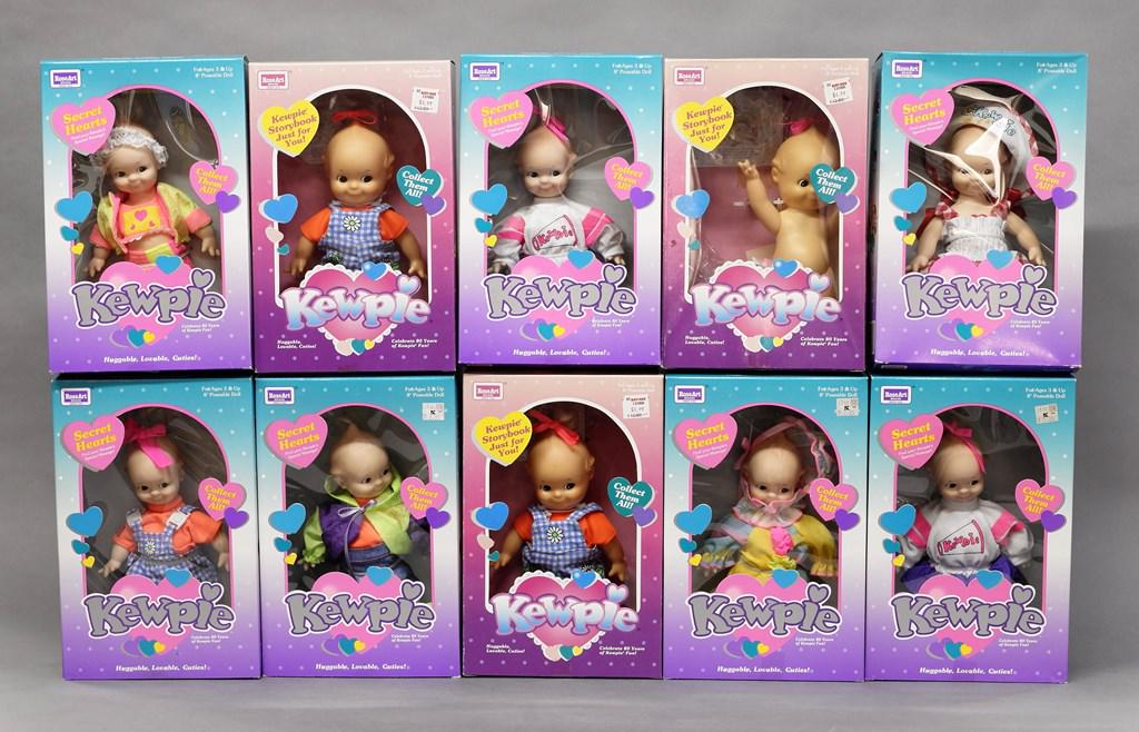 Ten RoseArt Kewpieville Dolls NIB (1 of 1)