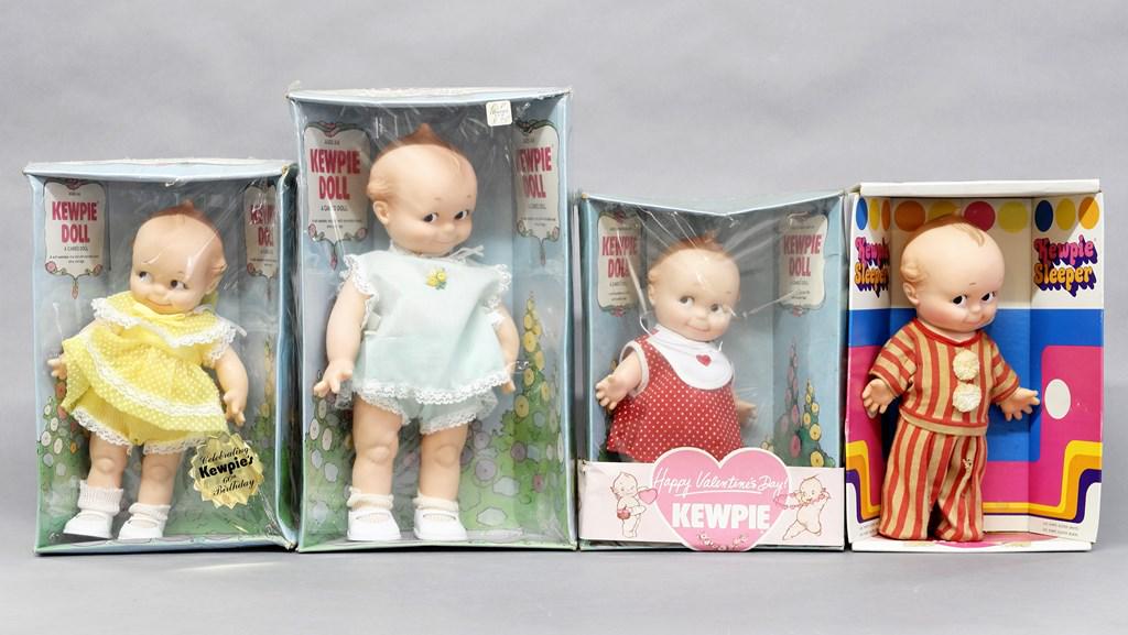 Three 1970's Milton Bradley Kewpie Dolls & Other (1 of 1)