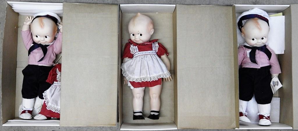 Three - 24" Jesco Cameo Kewpie Dolls (1 of 2)
