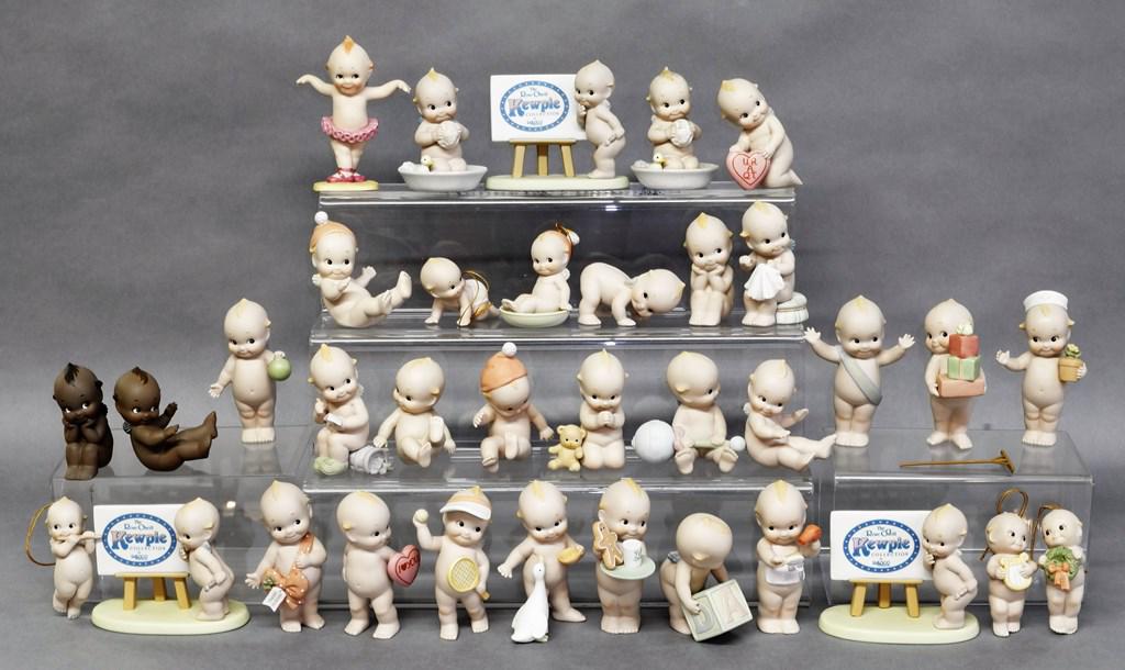 Large Group of Bisque Kewpie Figurines (1 of 1)