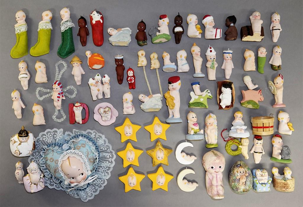 Collection Of Chalk Ware Kewpie Figurines (1 of 1)