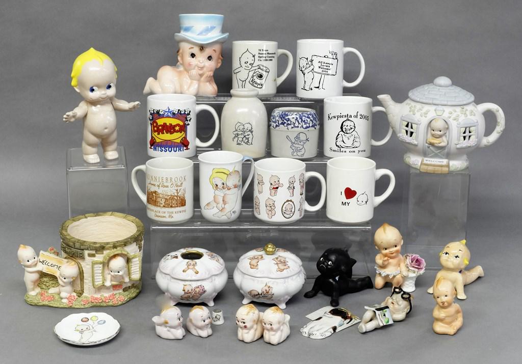 Ceramic Kewpie Figurines & Mugs (1 of 1)
