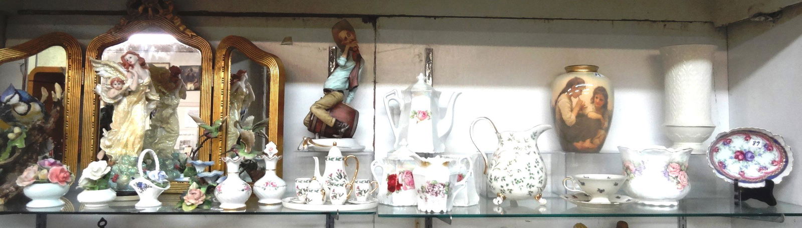 Porcelains, Gold Mirror, etc. (1 of 4)