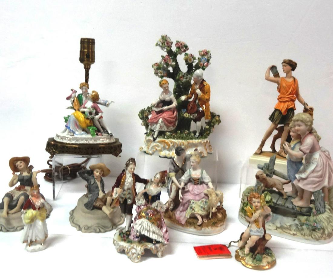 Group of Italian Porcelain Figures (1 of 5)
