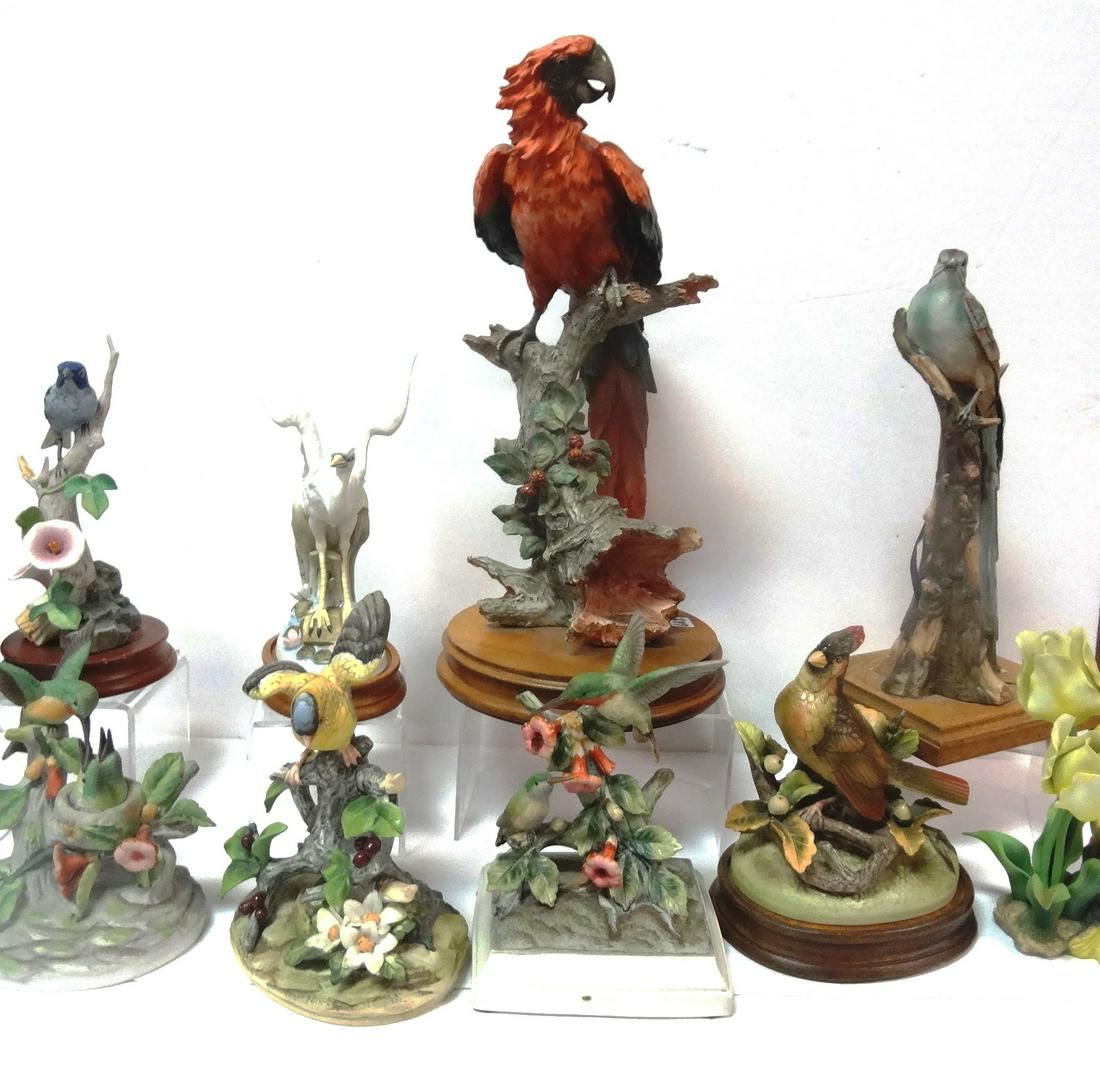 Group of Figural Bird Statues (1 of 12)