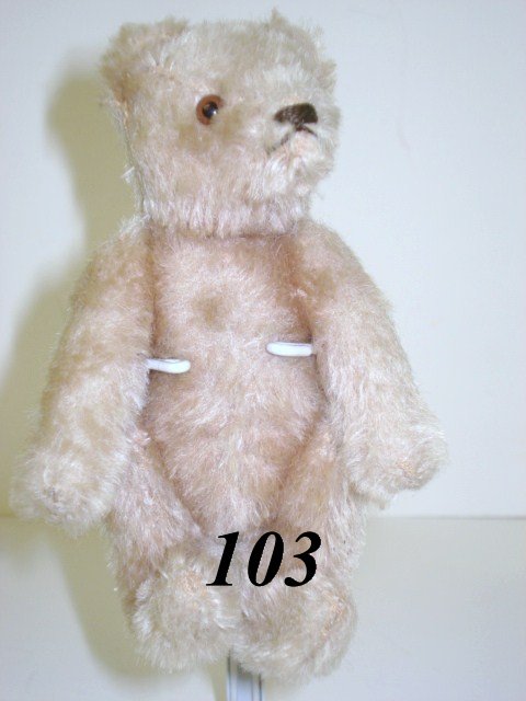 White Steiff Teddy Bear