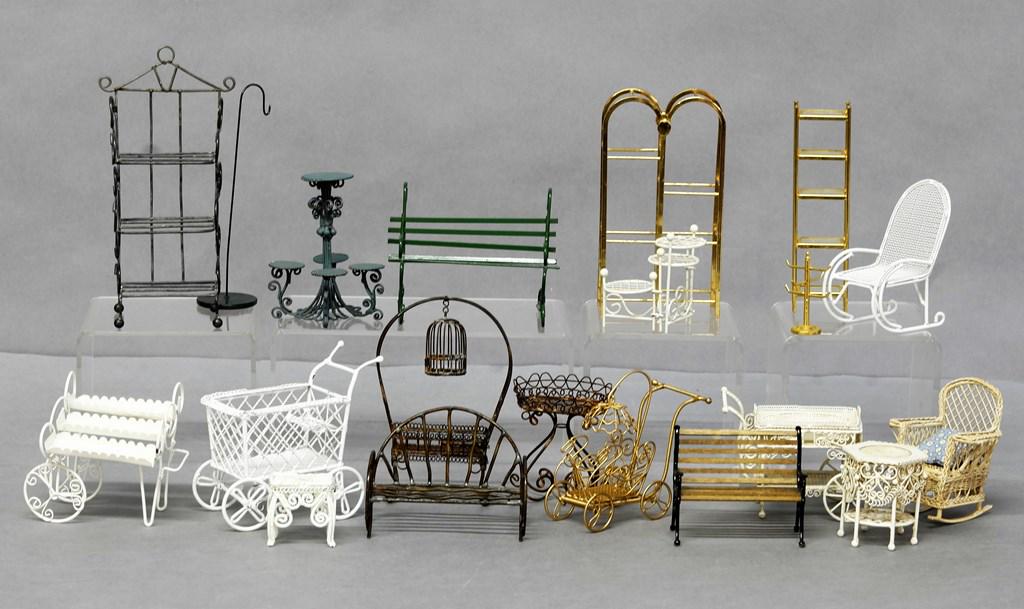 Dollhouse Wire & Metal Furniture: Dollhouse Wire & Metal Furniture