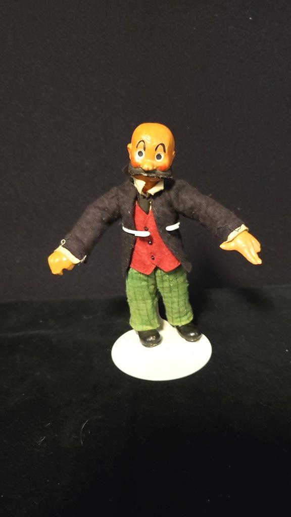 Vintage Metal Comic Character Figure "Jeff": Vintage Metal Comic Character Figure "Jeff" 6 1/2" excellent condition, clothing and face are very good