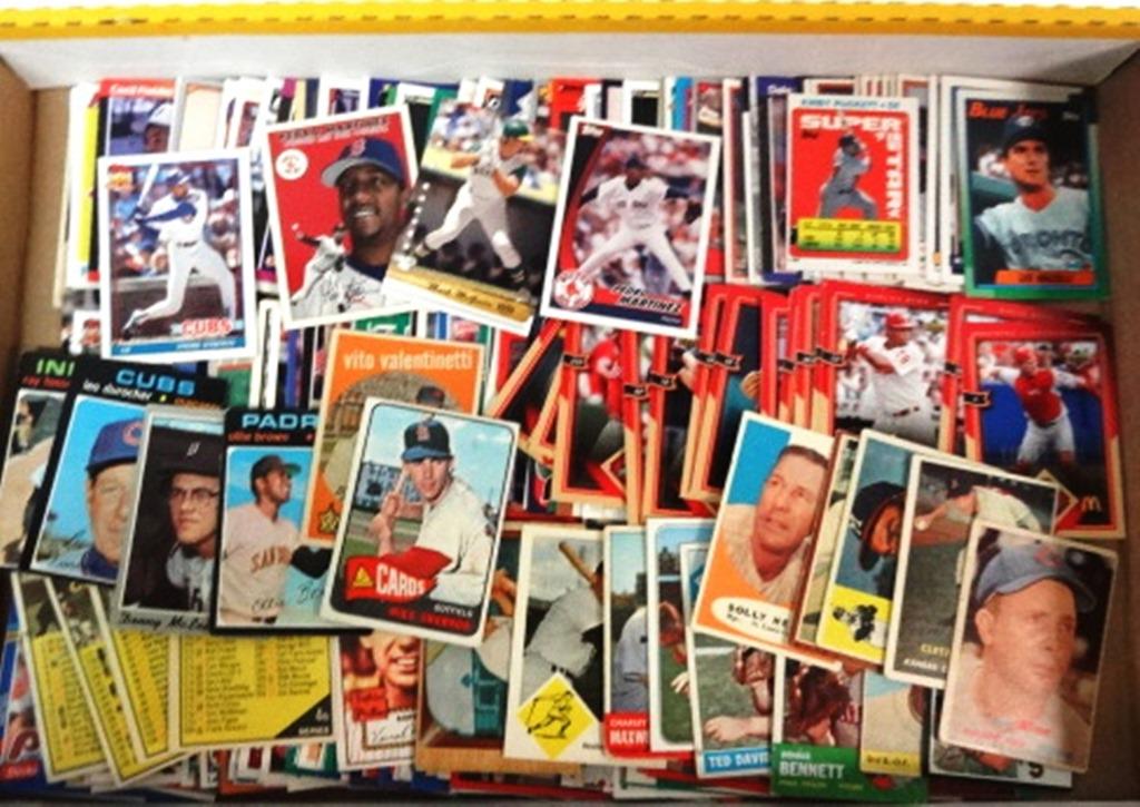 Baseball Cards: Over 250 cards, 50's, 60's, 70's, 80's, 90's, Topps, Fleer, Donruss, Score, Upper Deck, mostly Philadelphia Phillies