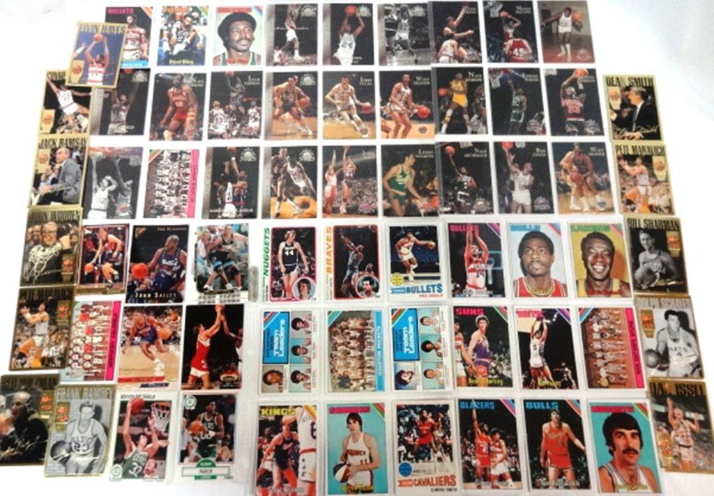 Basketball Cards: Some Topps 70's, HOF Wes Unseld, Dave Bing, Kevin McHale, Isiah Thomas, Robert Parish