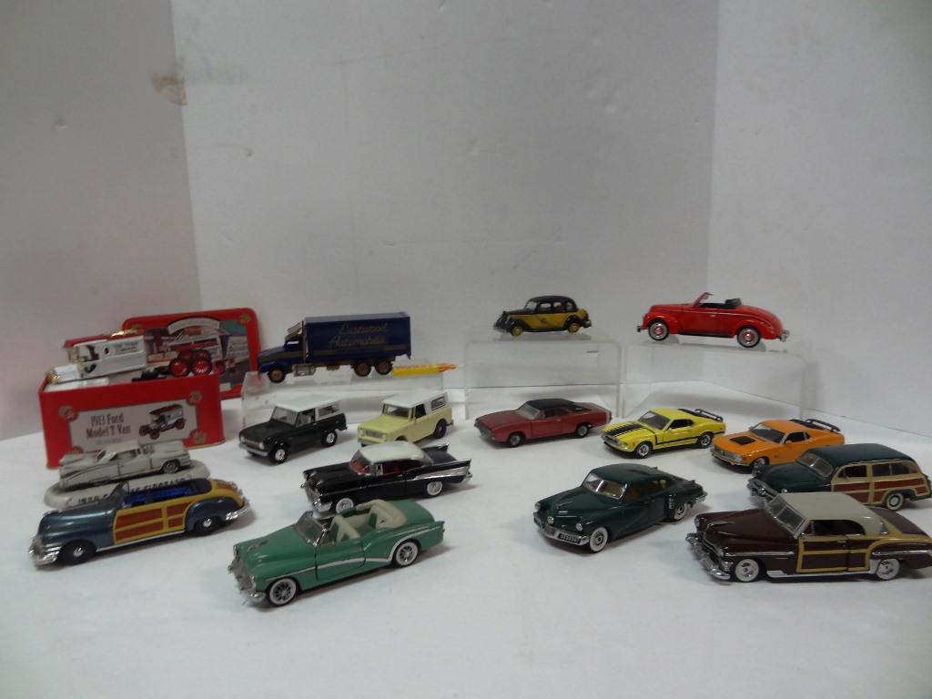 Die Cast Cars and Trucks: Vintage Matchbox, Franklin Mint, Winross & others, cars & trucks 5" x 2 1/2" x 2"