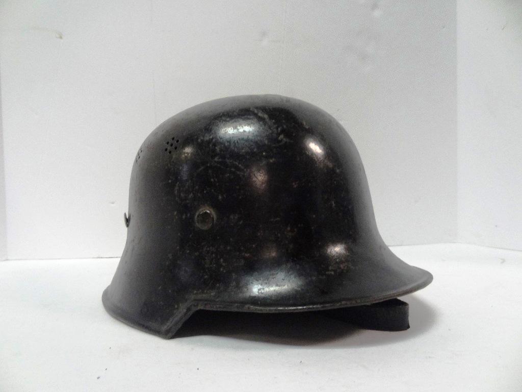 German Helmet: German Helmet with Insert 10"Dia
