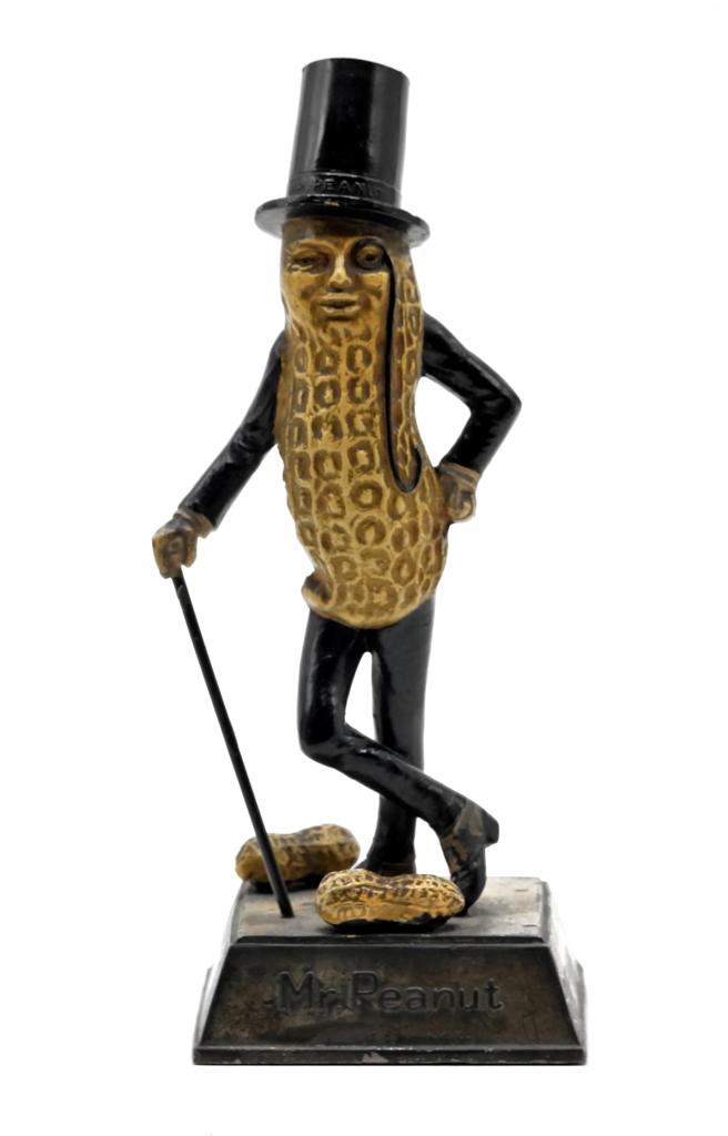 Antique Mr. Peanut Metal Figure (1 of 6)