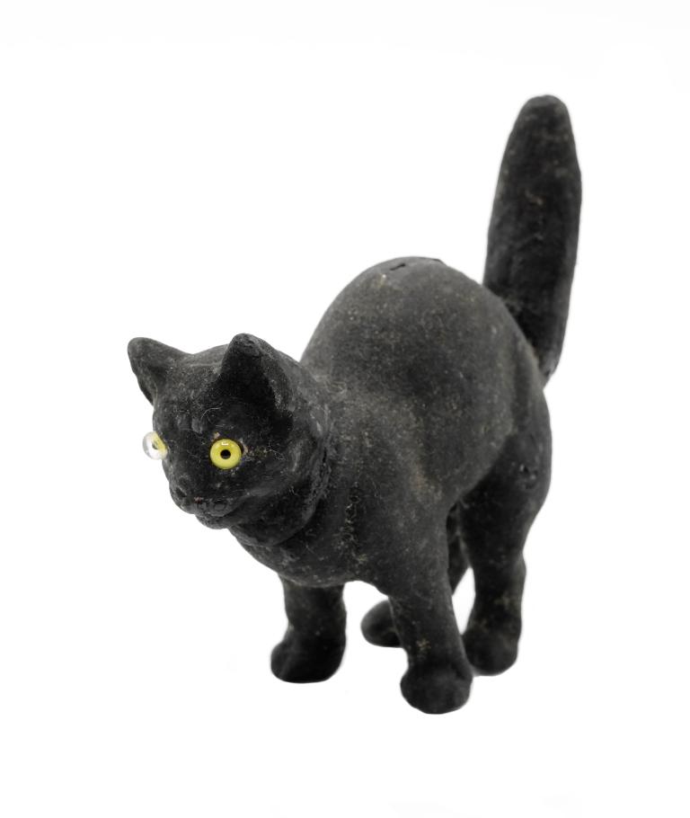 Antique Black Cat Candy Container (1 of 4)