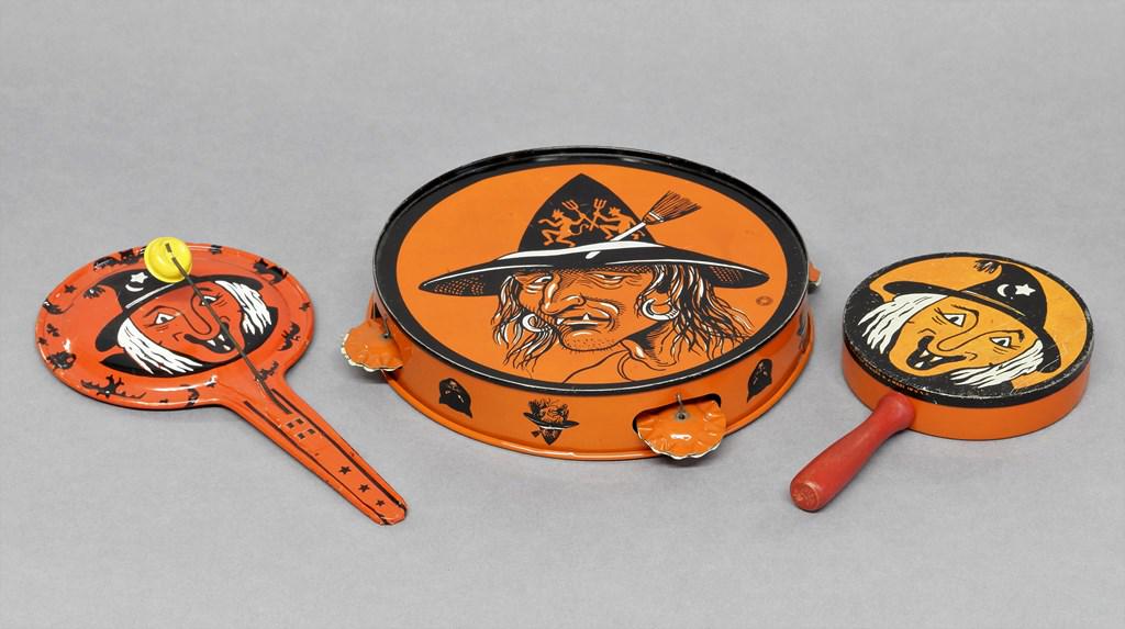 Halloween Witch Tambourine & Noise Makers (1 of 1)