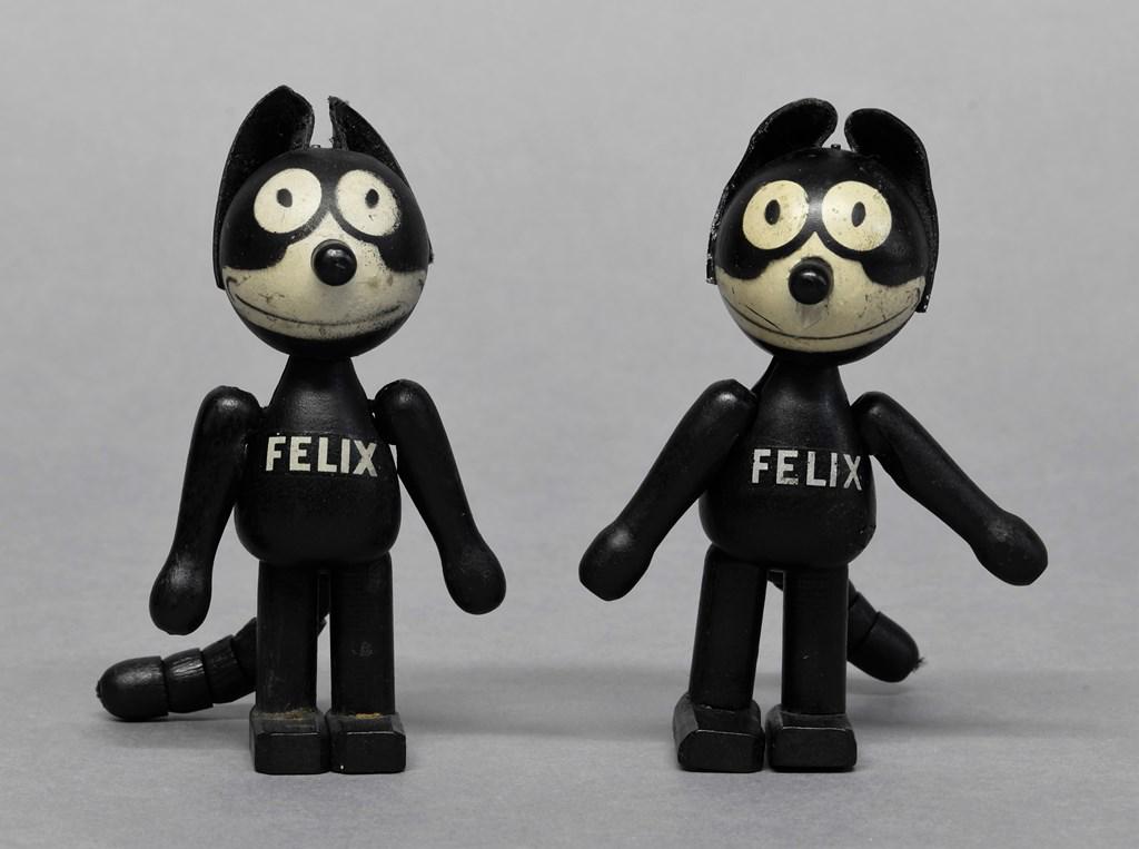Two Small Felix The Cat Figures (1 of 2)