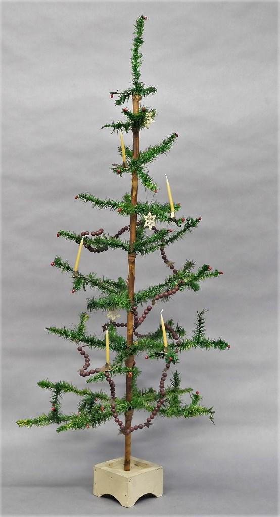 Large 48" Vintage Xmas Feather Tree (1 of 3)