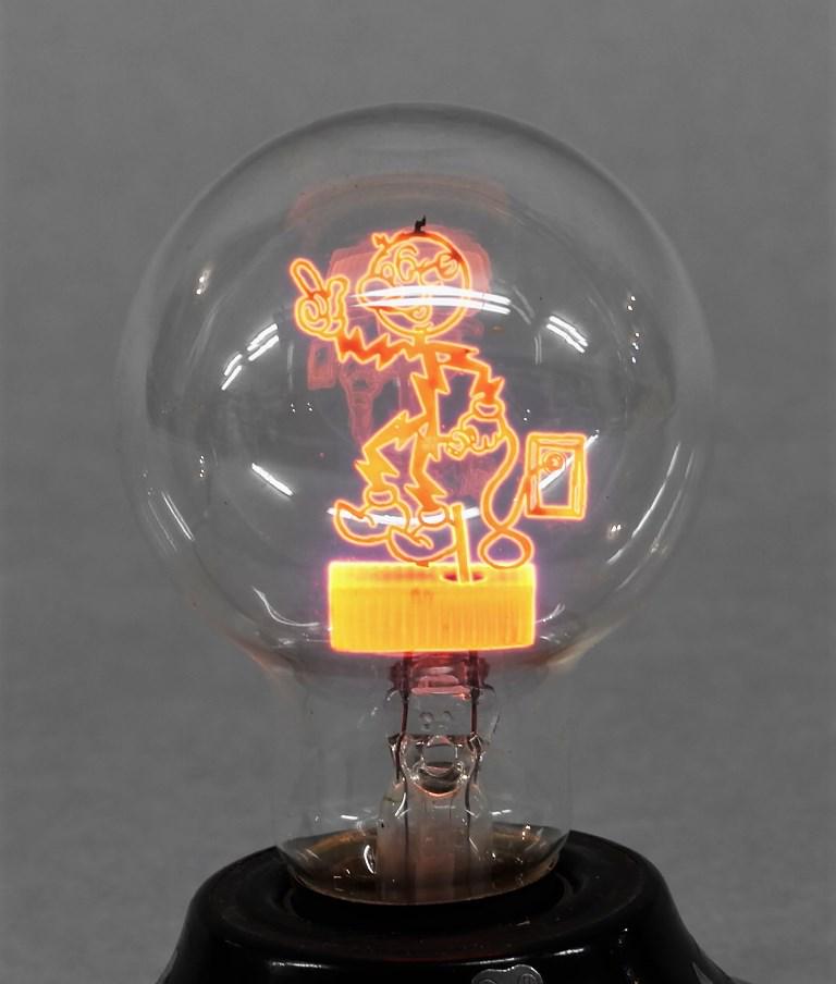 Vintage Aerolux Reddy Kilowatt Bulb (1 of 1)