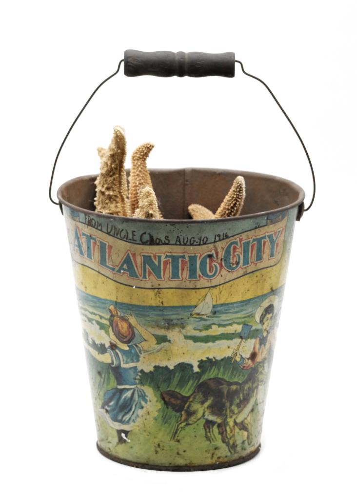 Antique T. Bro's "Atlantic City" Sand Pail (1 of 2)