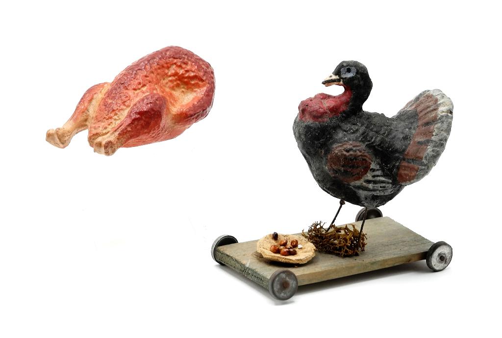 Turkey Pull Toy & Candy Container (1 of 2)