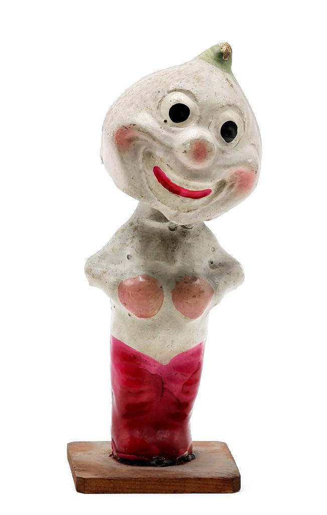 Halloween Bobble head Pumpkin Man (1 of 2)