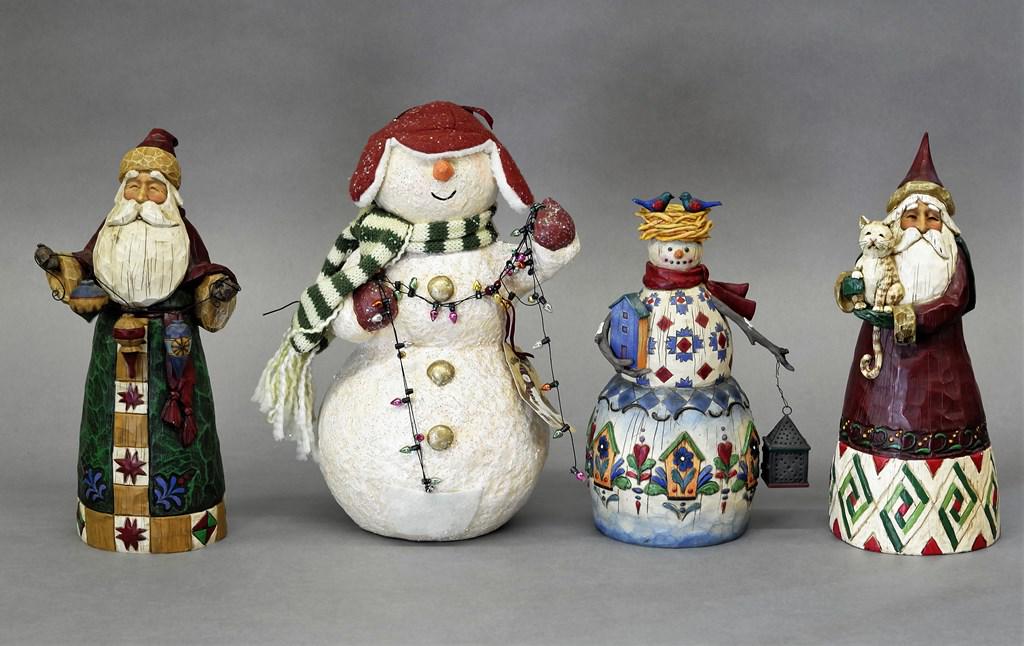 Contemporary Santas & Snowmen (1 of 1)