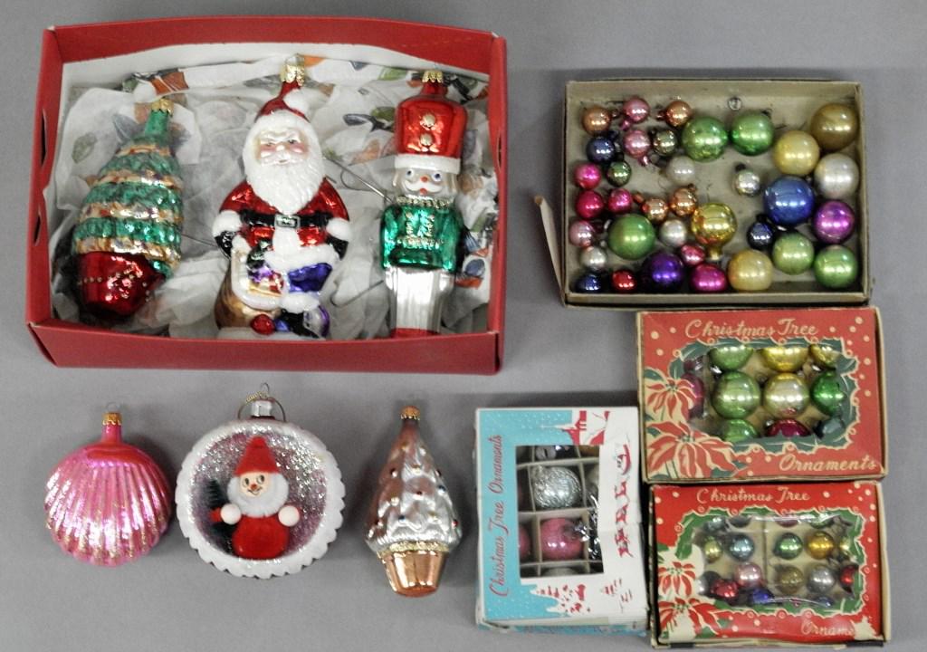 Vintage small Xmas Balls & Others (1 of 1)