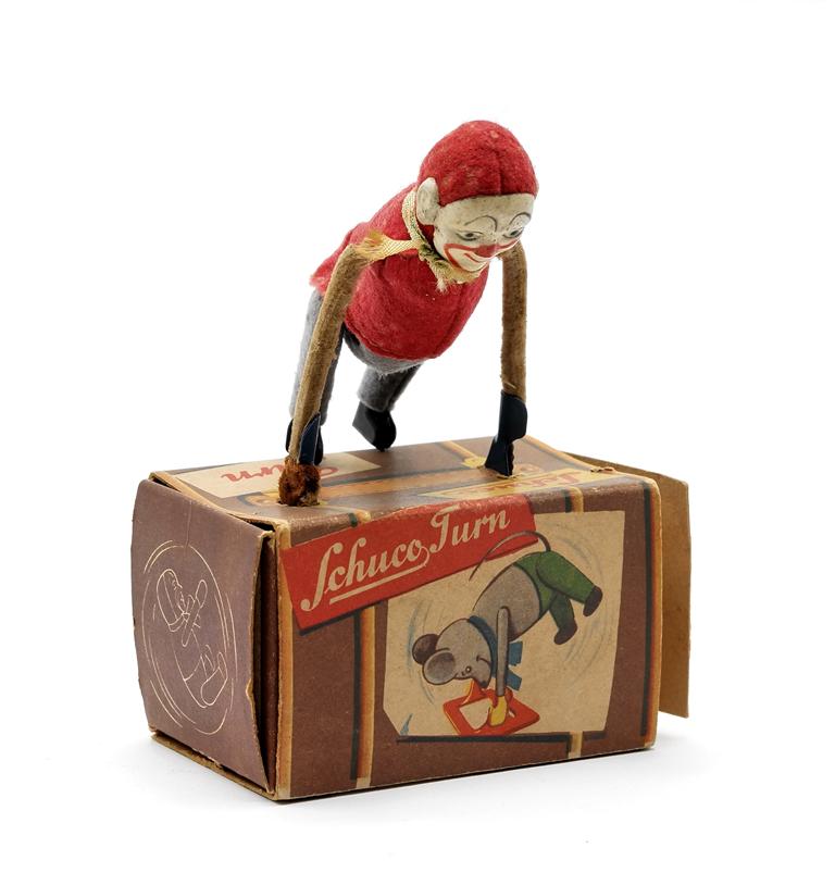 Schuco Turn Clown Wind-Up, O.B. (1 of 2)