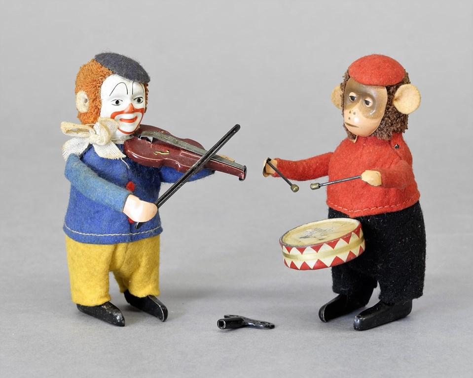 Two Schuco Wind-up Musicians (1 of 2)