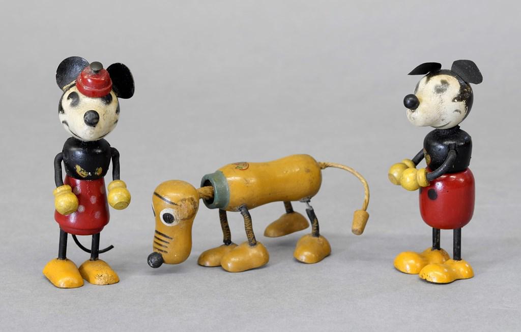 Fun-E-Flex Mickey, Minnie & Pluto Toys (1 of 2)