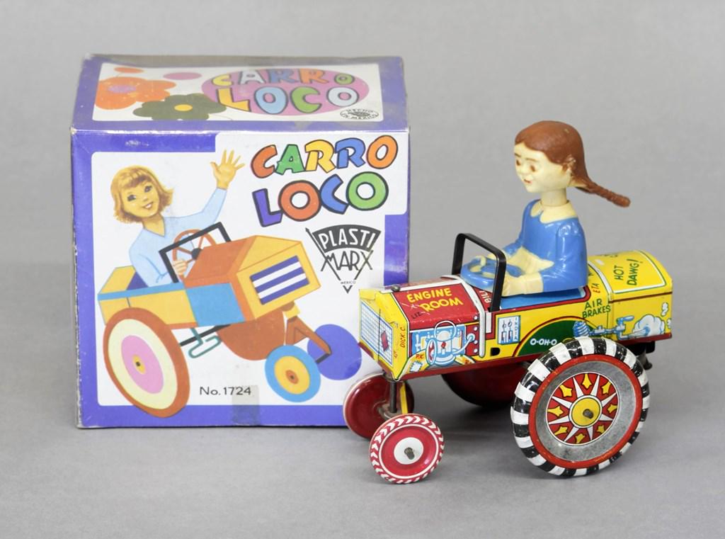 Marx Carro Loco Wind-Up Crazy Car O.B. (1 of 3)