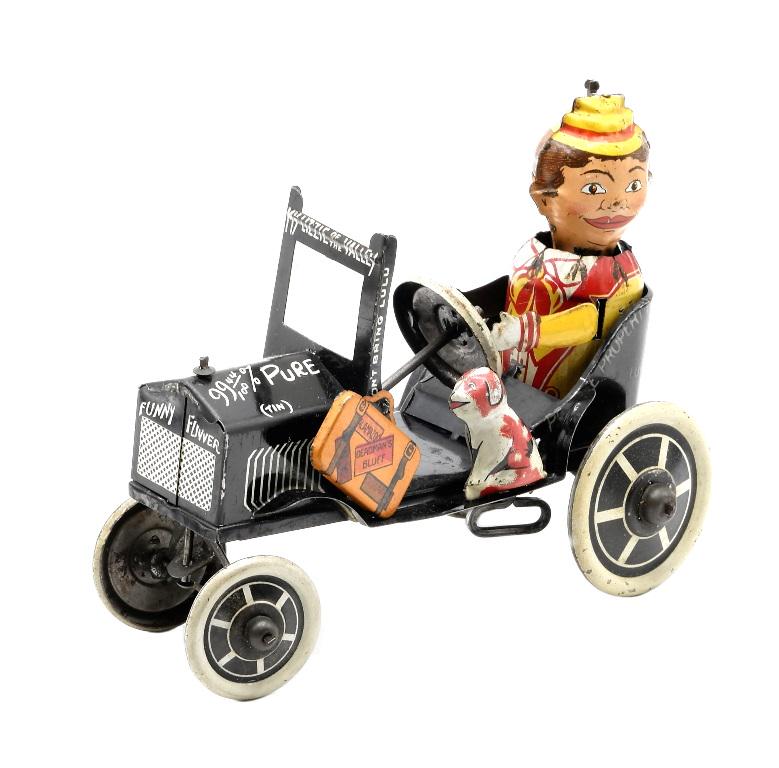 Marx Funny Flivver Wind-Up Crazy Car (1 of 4)