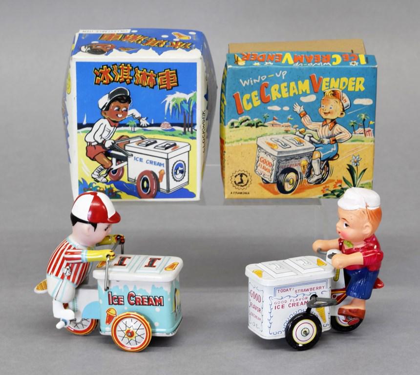 Frankonia Ice Cream Vendor Wind-Up & Other (1 of 2)