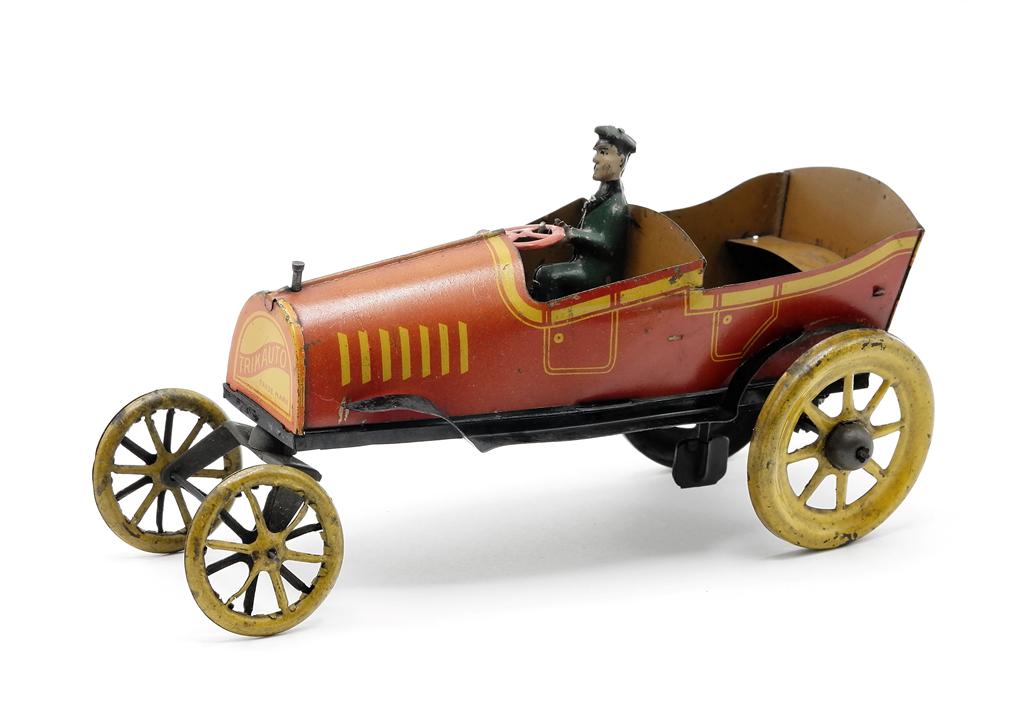 Strauss Trikauto Wind-up Car (1 of 4)