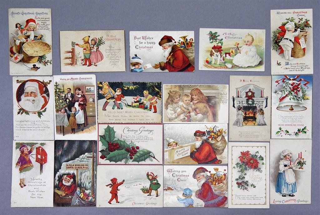 5 Ellen Clapsaddle Christmas Cards & Others (1 of 1)