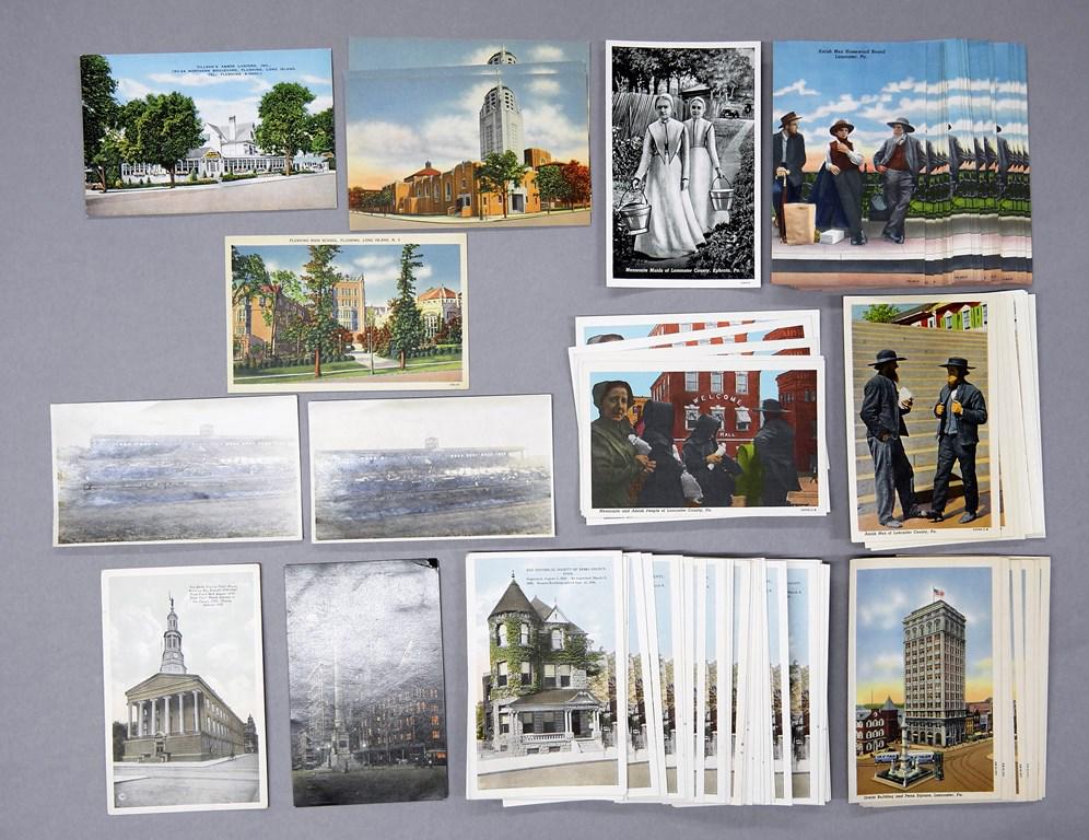 101 Vintage Amish & Building Postcards (1 of 1)
