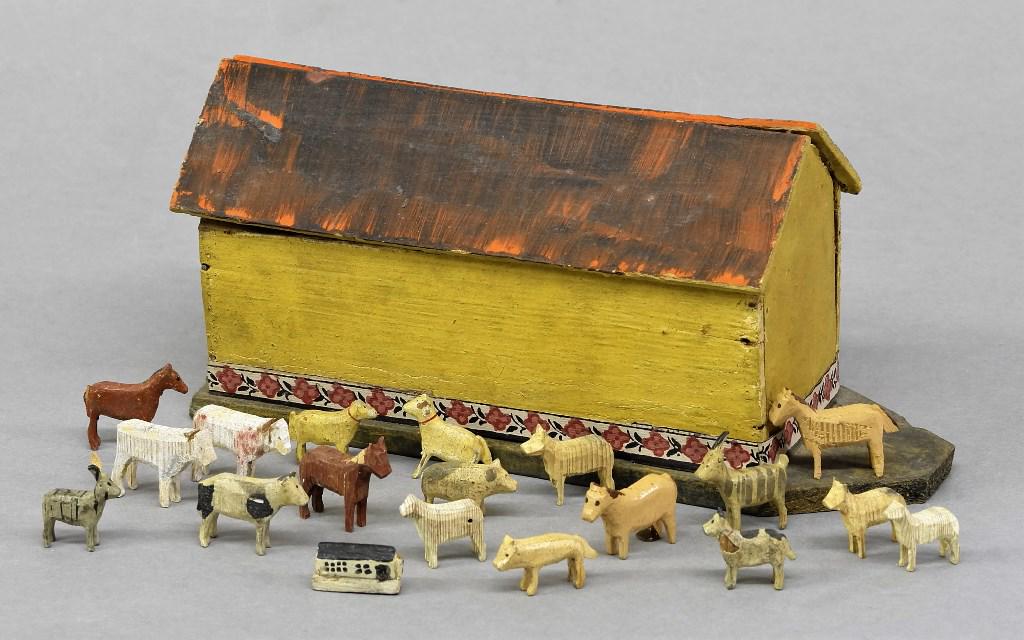 Antique German Ark & Animals (1 of 3)