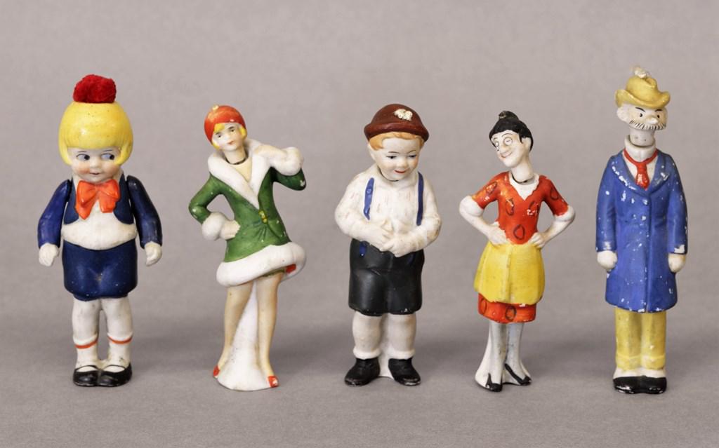 Vintage Bisque Comic Character Figures (1 of 1)