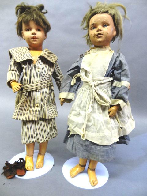 Two Schoenhut Dolls (1 of 4)