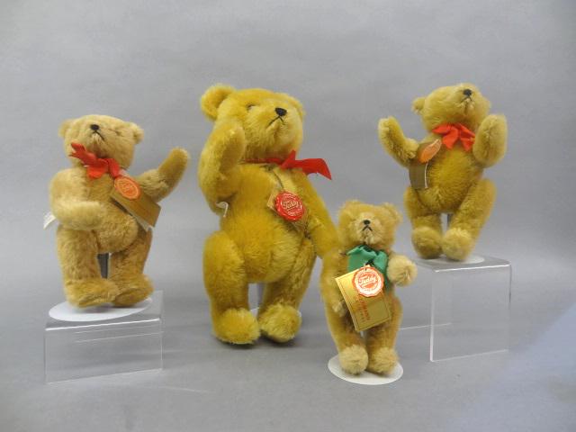 Four Herman Teddy Bears (1 of 5)