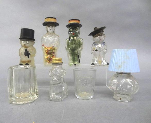 4 Figural Candy Containers, and 2 Perfume Bottles (1 of 3)