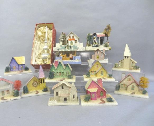 Box with Christmas Houses and Large Tree Topper (1 of 16)