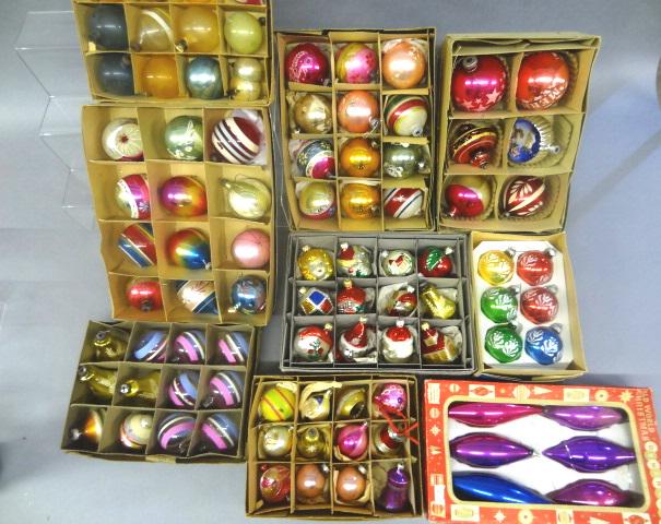 Highly Decorative Christmas Ornaments some in Original (1 of 5)