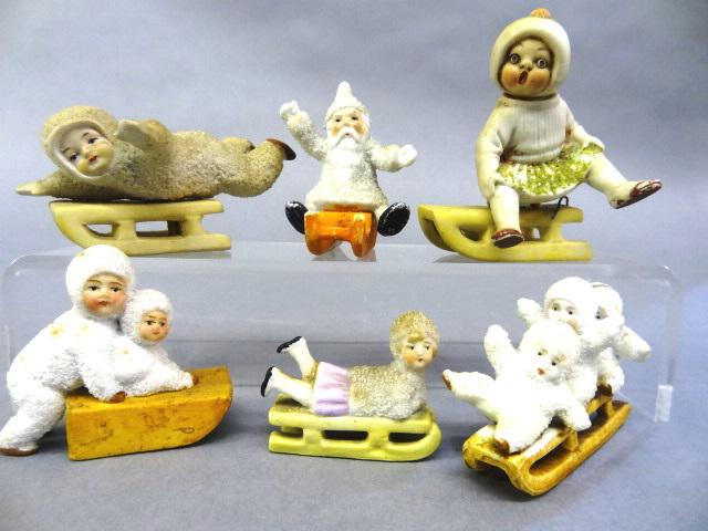 Collection of Snow Babies (1 of 8)