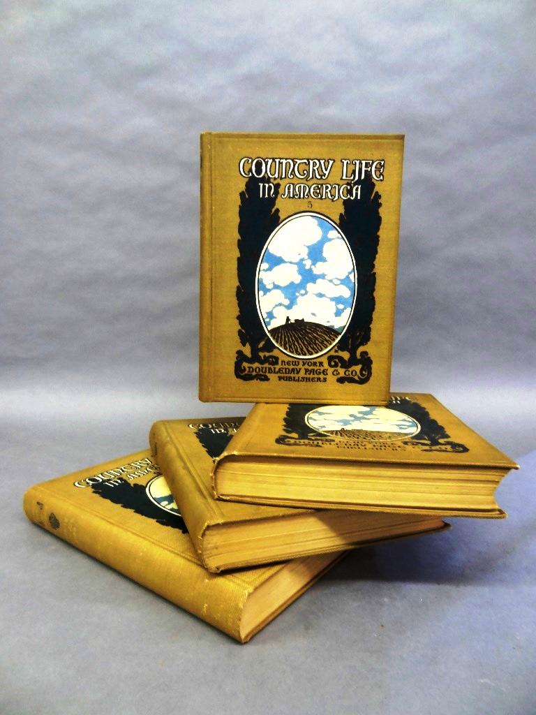 4 Bound Volumes of Country Life In America: Four bound volumes of Country Life In America A Magazine for the Home-maker in the Country, includes volume 5 containing November 1903 to April 1904, volume 7 containing November 1904 to April 1905, v