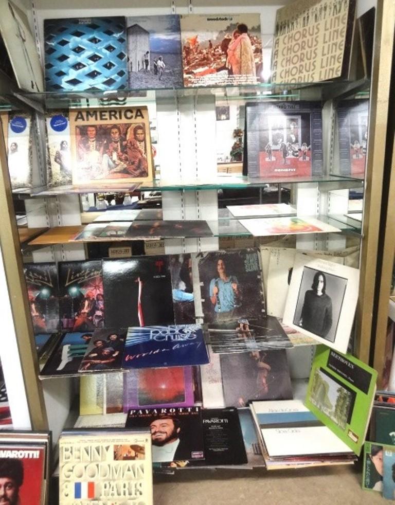 Showcase of Record Albums 60: Showcase of Vitage Record Albums, Rolling Styones, Steellly Dan, James Taylor, Pavarotti, Woodstock, Jethro Tull, The Who, America, and more