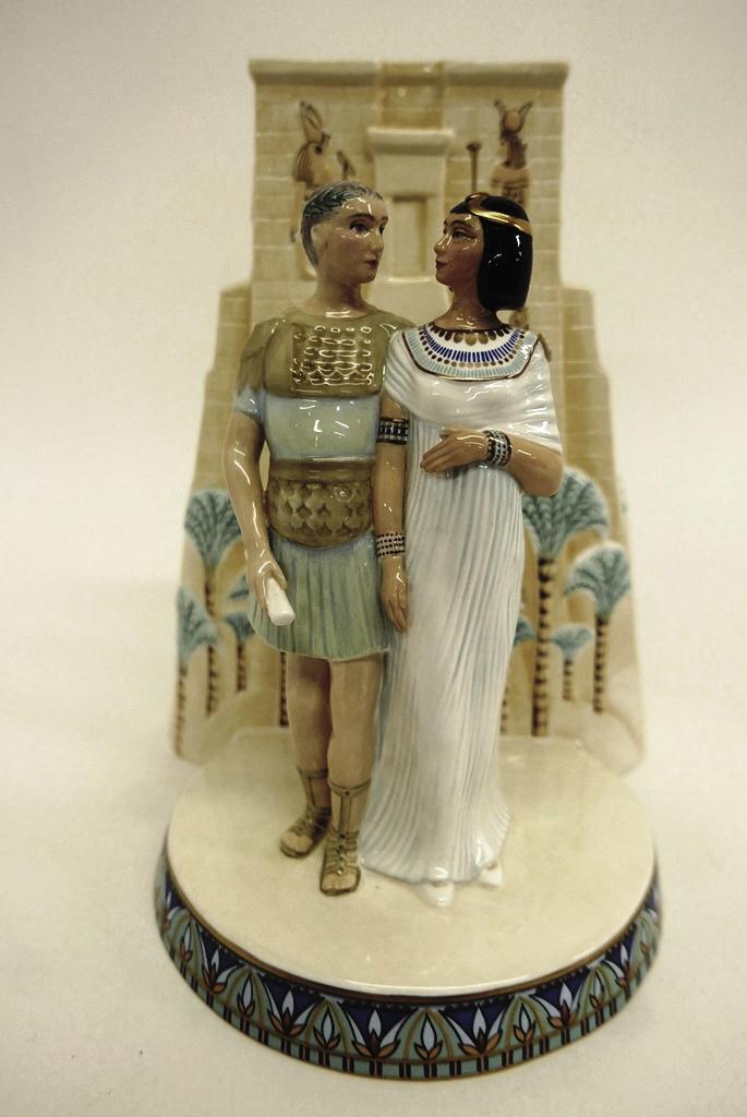 Royal Doulton Great Lovers Large Figurine: Royal Doulton Antony & Cleopatra from The Great Lovers Series, limited edition numbered 36 of 150