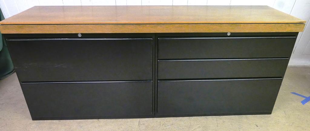 Mid-Century Side Board: Mid-Century Sideboard With File cabinets